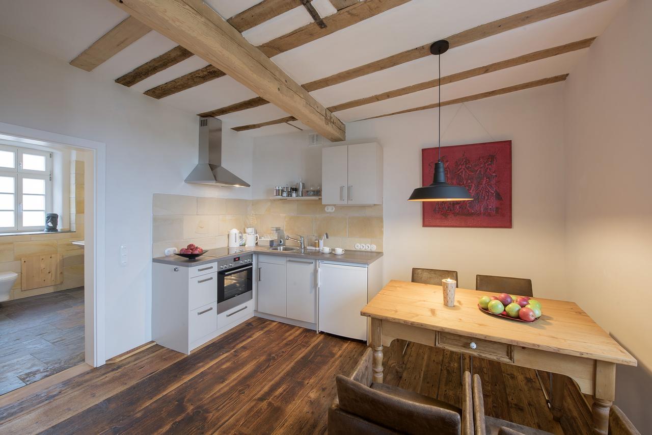 Burggarten Appartements 诺伊莱宁恩 外观 照片
