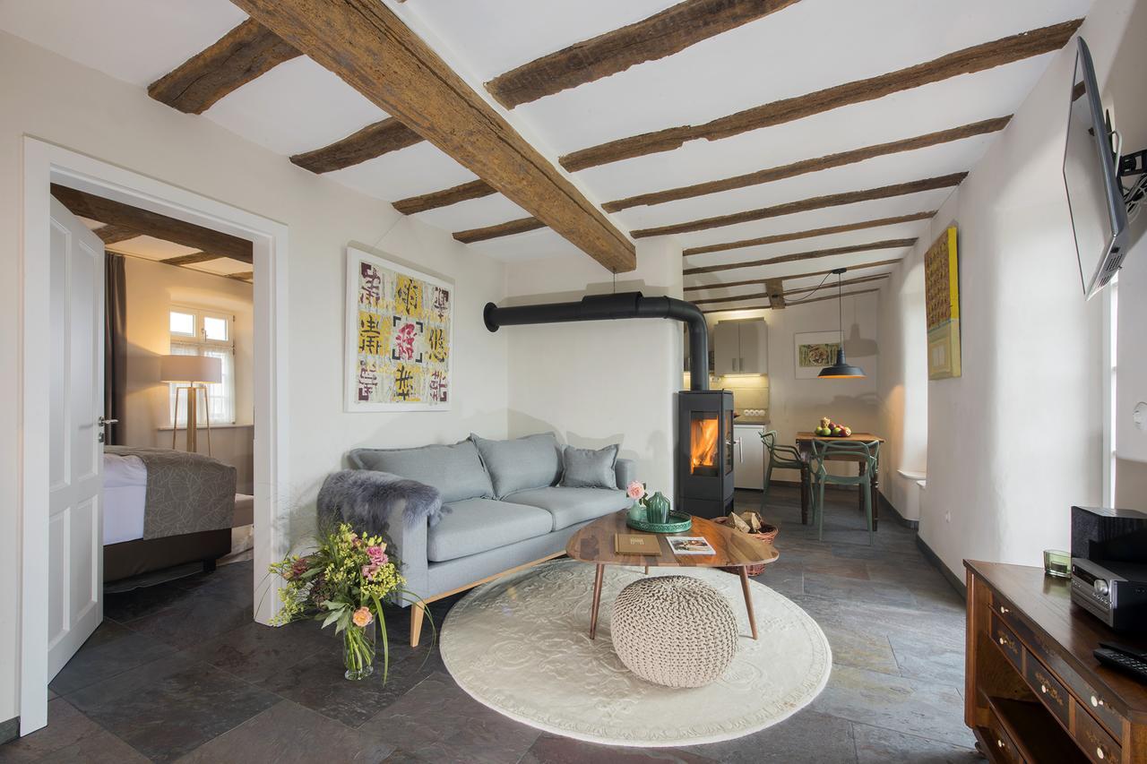 Burggarten Appartements 诺伊莱宁恩 外观 照片